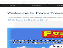 Tablet Screenshot of forextraveluk.com